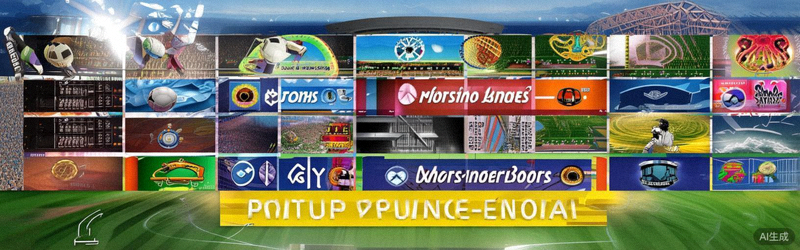 Animasi banner promosi M88 Sports menampilkan berbagai jenis taruhan olahraga dan bonus sportsbook