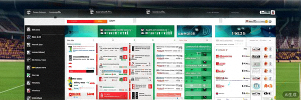 Gambaran umum platform M88 Sports yang menampilkan antarmuka taruhan olahraga sepak bola dan live odds